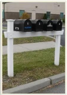 PVC 44 Two-Mailbox System