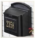 House Mailbox — Black